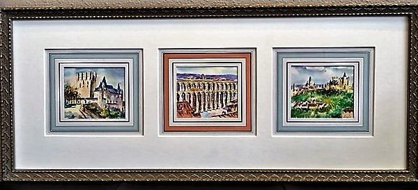 Watercolor Triptych