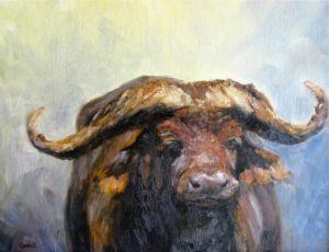 Cape Buffalo by Gloria Chadwick