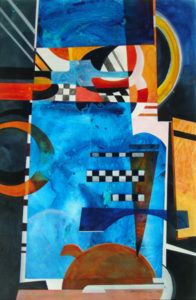Urban Glimpse watercolor
